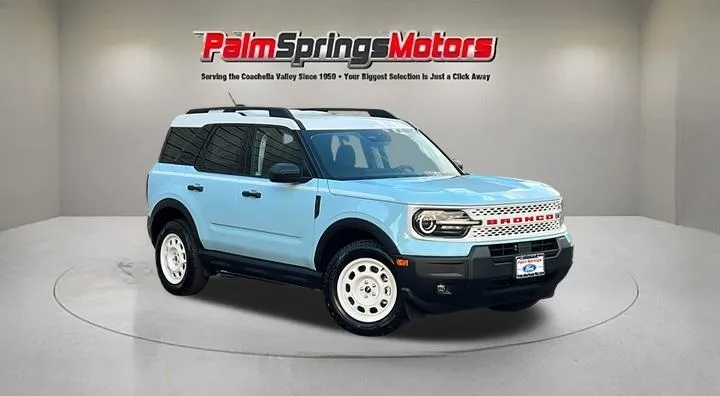 Blue 2025 Ford Bronco Sport Heritage for sale in Indio, CA