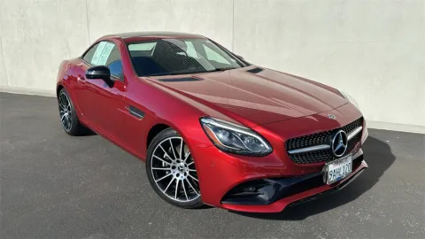 Red 2019 Mercedes-Benz SLC 300 for sale in Indio, CA