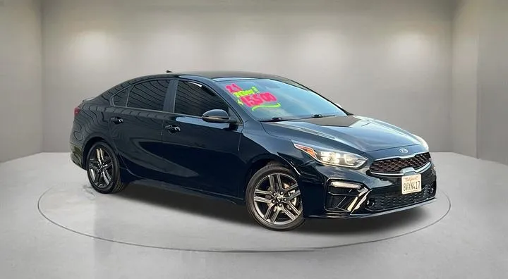 Black 2021 Kia Forte GT-Line for sale in Indio, CA