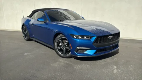 Blue 2024 Ford Mustang EcoBoost for sale in Indio, CA