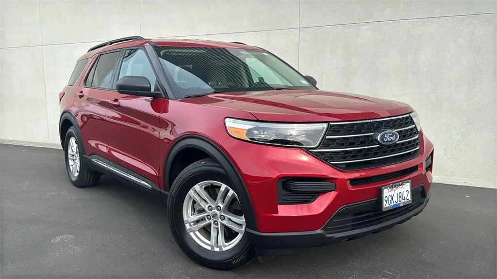 Red 2023 Ford Explorer XLT for sale in Indio, CA