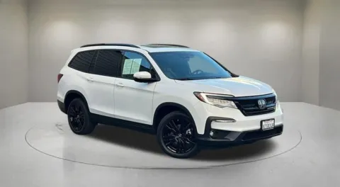 White 2022 Honda Pilot Black Edition for sale in Indio, CA