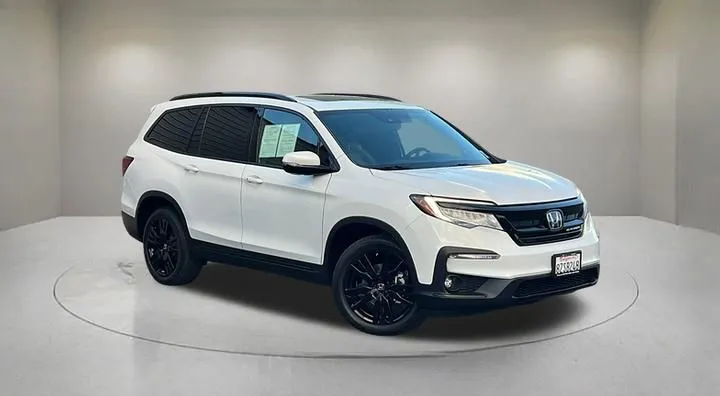 White 2022 Honda Pilot Black Edition for sale in Indio, CA