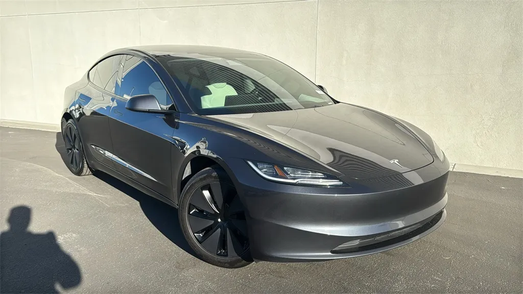 Blue 2025 Tesla Model 3 Long Range for sale in Indio, CA