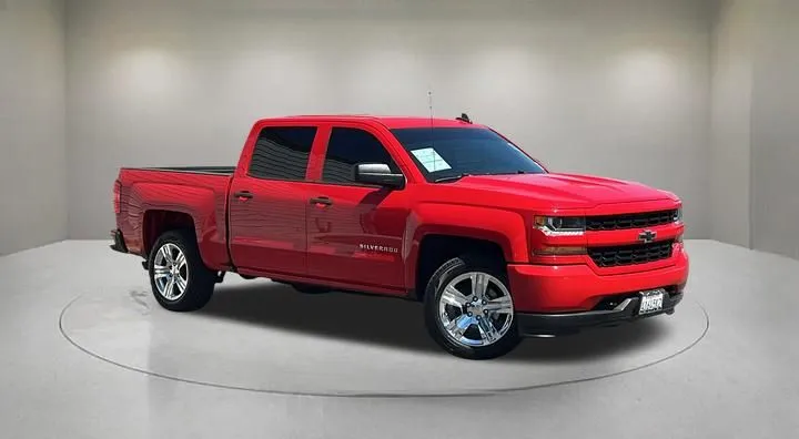 Red 2018 Chevrolet Silverado 1500 Custom for sale in Indio, CA