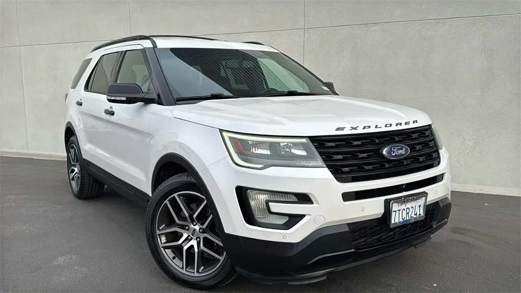 White 2016 Ford Explorer Sport for sale in Indio, CA
