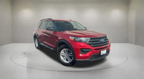 Red 2023 Ford Explorer XLT for sale in Indio, CA