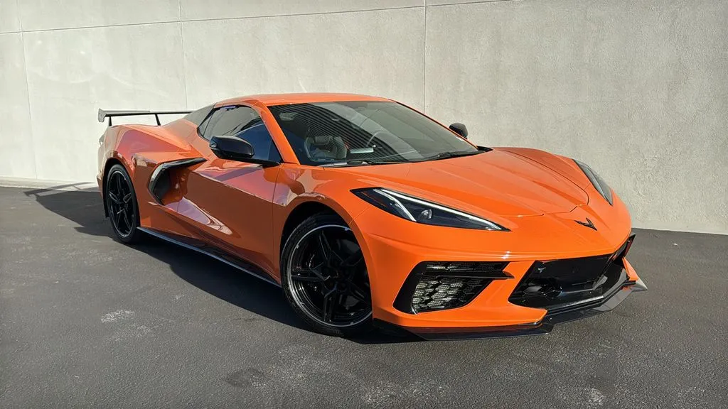 Orange 2022 Chevrolet Corvette Stingray for sale in Indio, CA