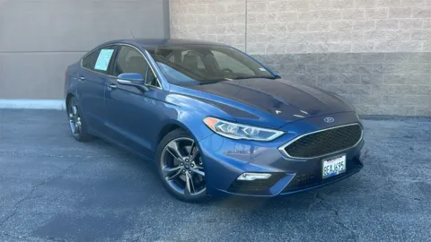 Blue 2018 Ford Fusion Sport for sale in Indio, CA