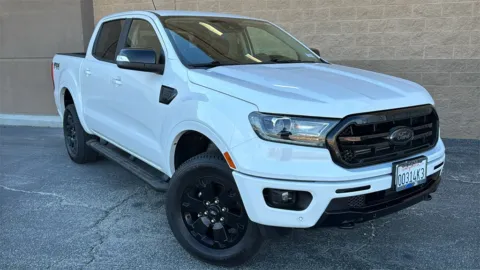 White 2021 Ford Ranger Lariat for sale in Indio, CA