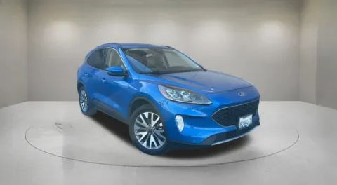 Blue 2020 Ford Escape Titanium for sale in Indio, CA