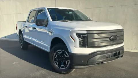 White 2022 Ford F-150 Lightning Pro for sale in Indio, CA