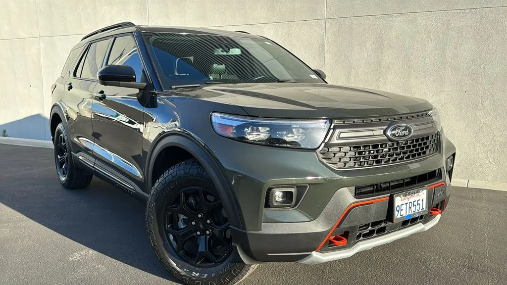 Green 2022 Ford Explorer Timberline for sale in Indio, CA