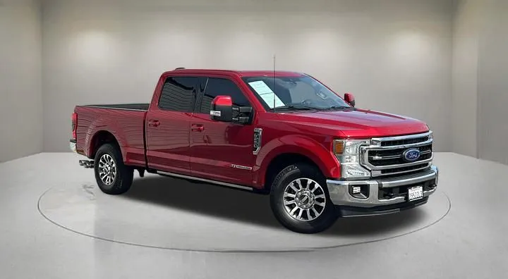 Red 2022 Ford F-250SD Lariat for sale in Indio, CA