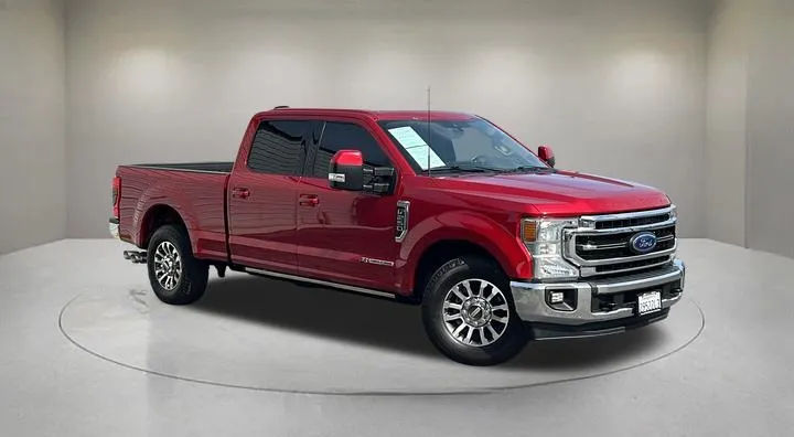 Red 2022 Ford F-250SD Lariat for sale in Indio, CA