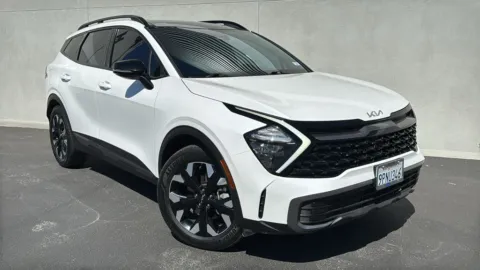 White 2023 Kia Sportage Plug-In Hybrid X-Line for sale in Indio, CA