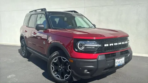 Red 2025 Ford Bronco Sport Outer Banks for sale in Indio, CA