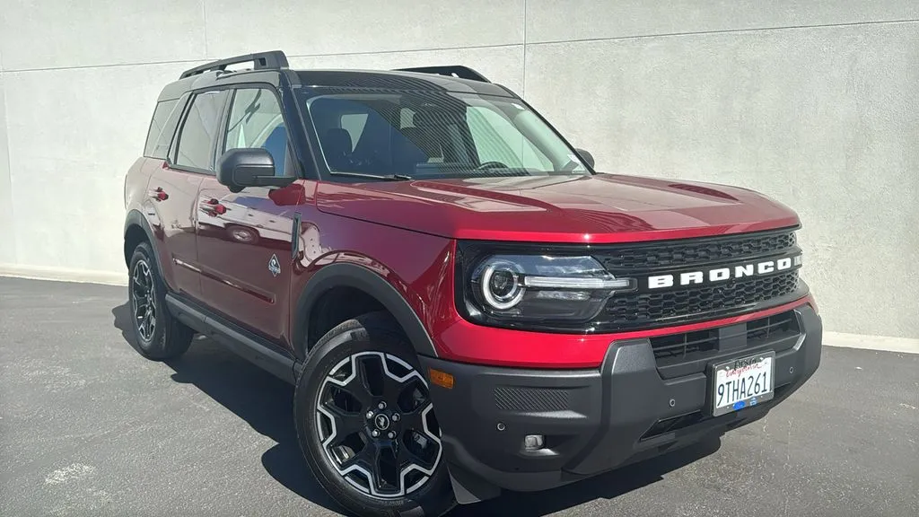 Red 2025 Ford Bronco Sport Outer Banks for sale in Indio, CA