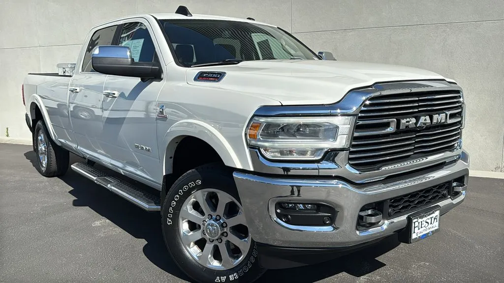 White 2022 Ram 3500 Laramie for sale in Indio, CA