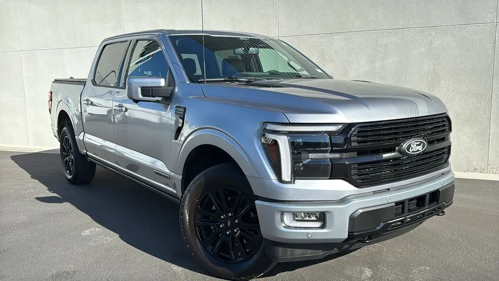 Silver 2024 Ford F-150 Platinum for sale in Indio, CA
