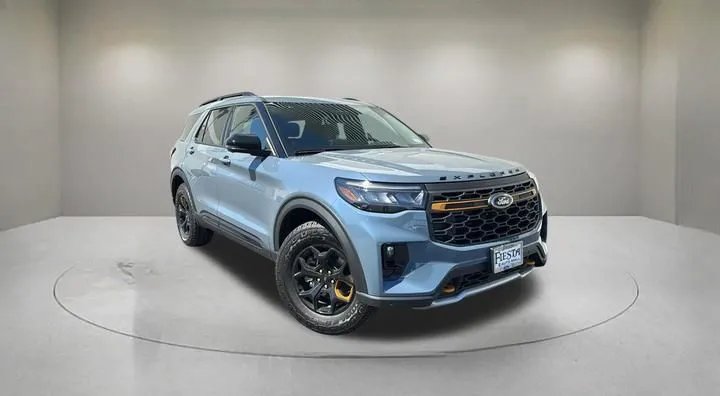 Blue 2026 Ford Explorer Tremor for sale in Indio, CA