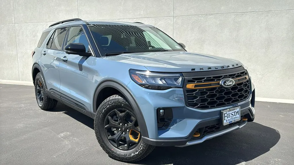 Blue 2026 Ford Explorer Tremor for sale in Indio, CA
