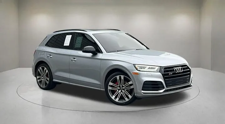 Silver 2020 Audi SQ5 3.0T Premium Plus for sale in Indio, CA