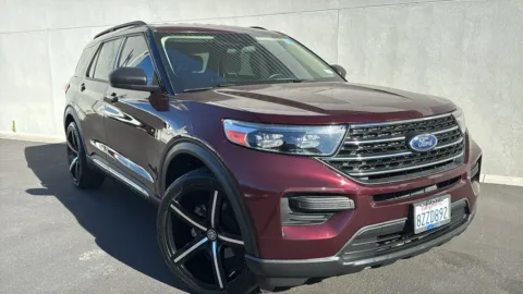 Red 2022 Ford Explorer XLT for sale in Indio, CA