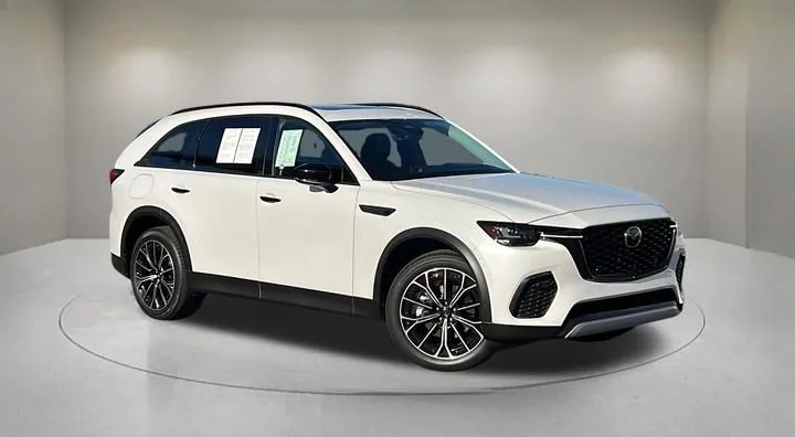 White 2025 Mazda CX-70 PHEV Premium for sale in Indio, CA