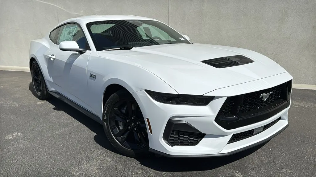 White 2026 Ford Mustang for sale in Indio, CA