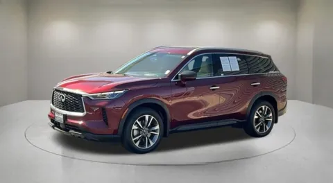 Photos of 2025 INFINITI QX60 LUXE for sale in Indio, CA at Fiesta Ford, Inc.