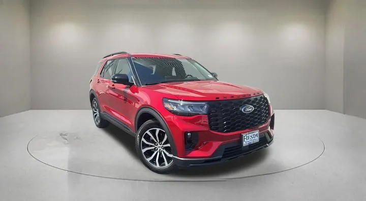 Red 2026 Ford Explorer ST-Line for sale in Indio, CA