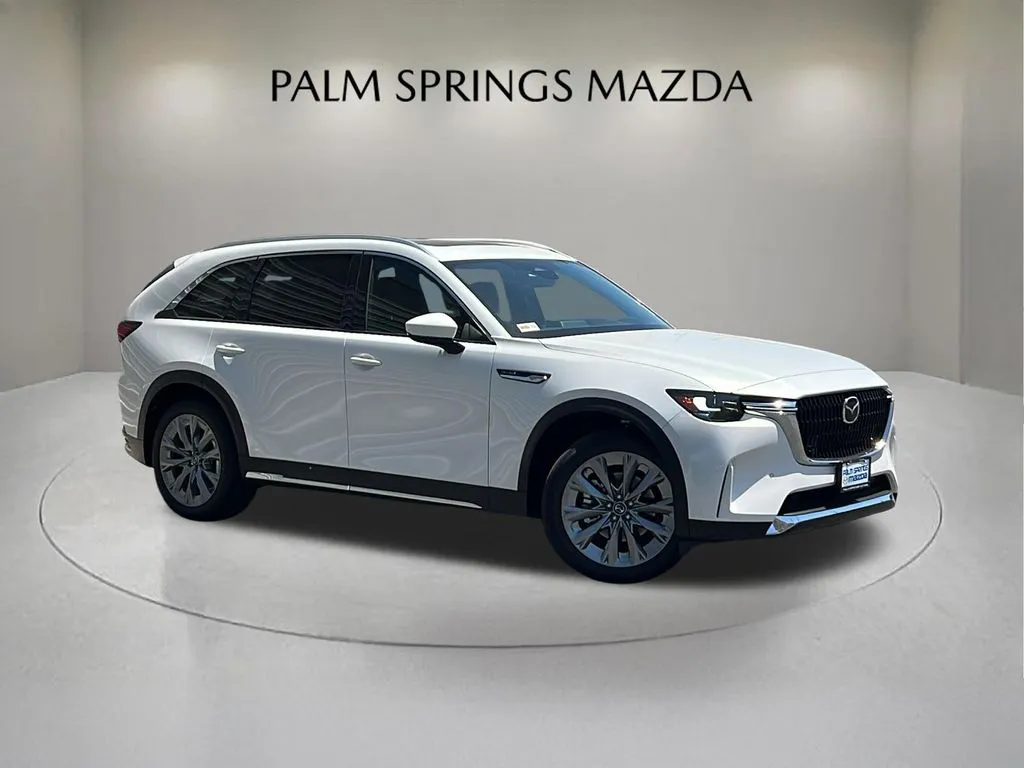 White 2026 Mazda CX-90 3.3 Turbo Premium Plus for sale in Indio, CA