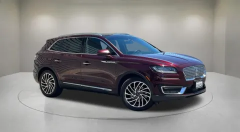 Red 2019 Lincoln Nautilus Reserve for sale in Indio, CA
