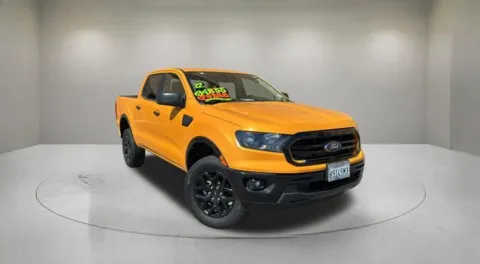 Orange 2022 Ford Ranger XLT for sale in Indio, CA