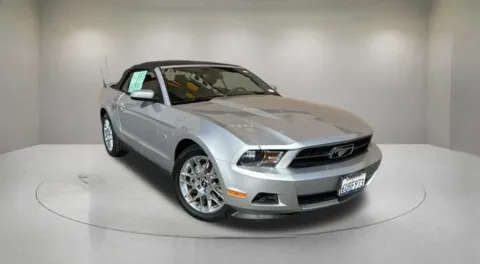 Silver 2012 Ford Mustang V6 Premium for sale in Indio, CA