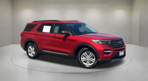 Red 2023 Ford Explorer XLT for sale in Indio, CA