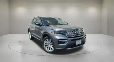 Gray 2023 Ford Explorer Limited for sale in Indio, CA