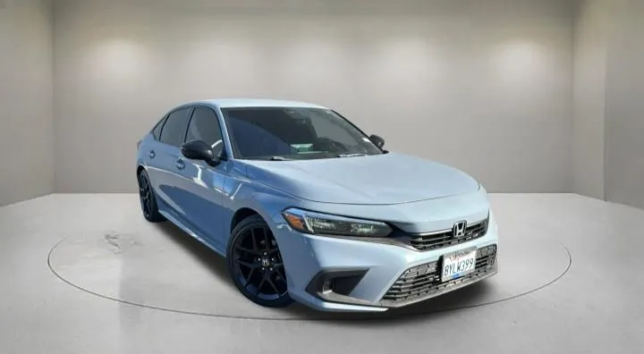 Gray 2022 Honda Civic Sport for sale in Indio, CA