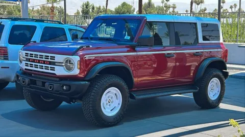 Red 2026 Ford Bronco Heritage Edition for sale in Indio, CA