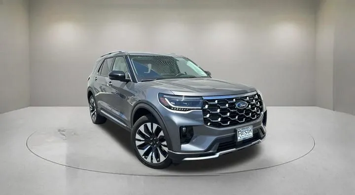 Gray 2026 Ford Explorer Platinum for sale in Indio, CA