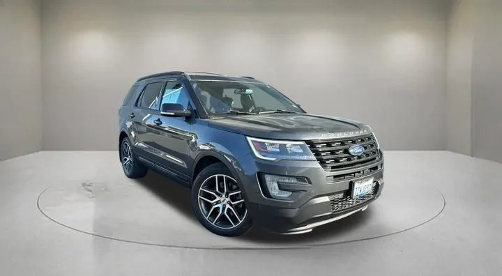Gray 2017 Ford Explorer Sport for sale in Indio, CA