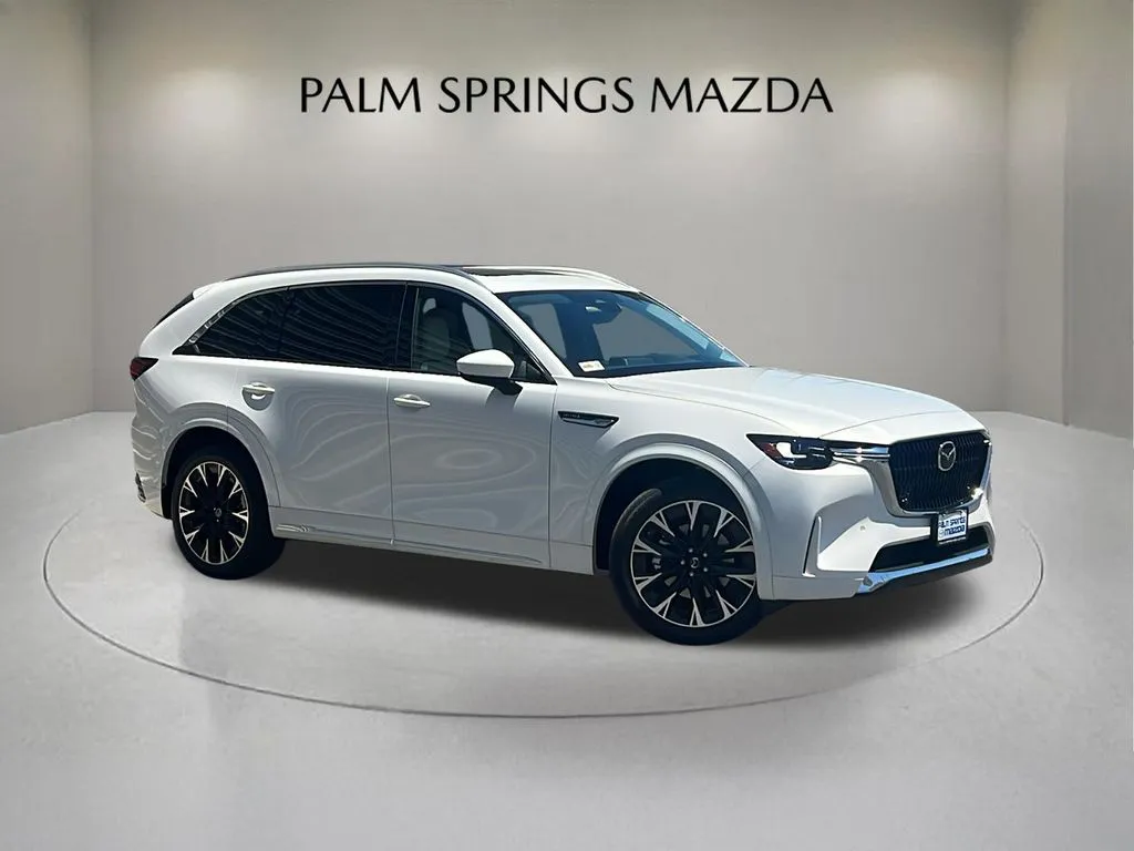 White 2026 Mazda CX-90 3.3 Turbo S Premium Plus for sale in Indio, CA