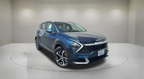 Blue 2025 Kia Sportage Hybrid EX for sale in Indio, CA