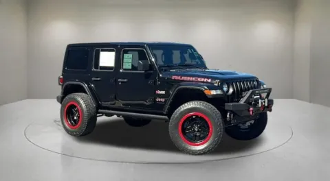 Black 2021 Jeep Wrangler Unlimited Rubicon for sale in Indio, CA