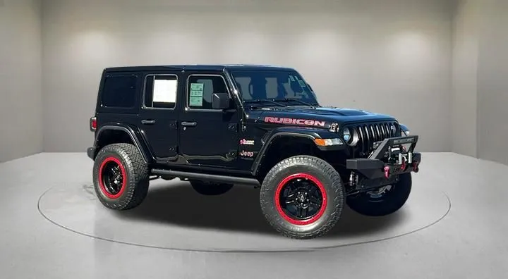 Black 2021 Jeep Wrangler Unlimited Rubicon for sale in Indio, CA