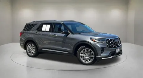 Gray 2025 Ford Explorer Platinum for sale in Indio, CA