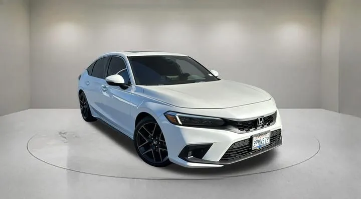White 2024 Honda Civic Sport Touring for sale in Indio, CA