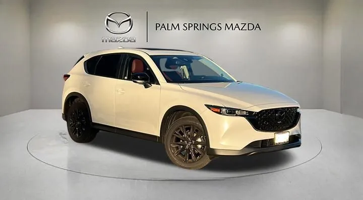 White 2025 Mazda CX-5 2.5 S Carbon Edition for sale in Indio, CA
