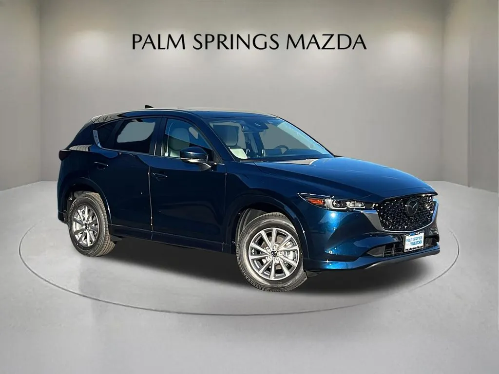 Blue 2025 Mazda CX-5 2.5 S Preferred Package for sale in Indio, CA
